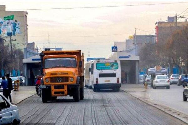 اقدامات ویژه مدیریت‌شهری مشهد برای اتمام بهسازی خسارات دی‌ماه ۱۴۰۴ | آغاز تعمیر مسیر اتوبوس‌های بی‌آرتی طبرسی، از امروز