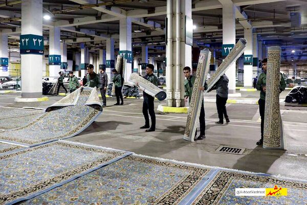 
تبدیل پارکینگ‌های حرم امام رضا(ع) به مراکز استراحت زائران