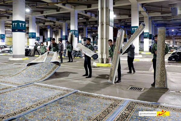 
تبدیل پارکینگ‌های حرم امام رضا(ع) به مراکز استراحت زائران