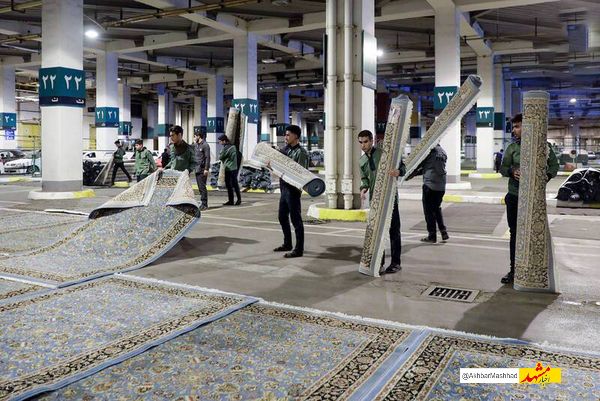 
تبدیل پارکینگ‌های حرم امام رضا(ع) به مراکز استراحت زائران