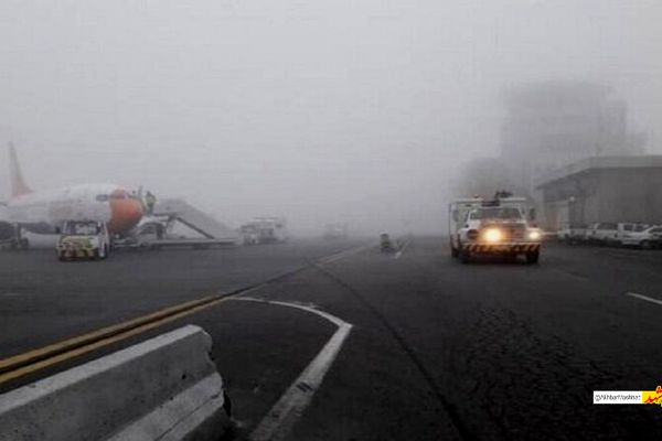 مه‌گرفتگی پروازهای فرودگاه مشهد را متوقف کرد