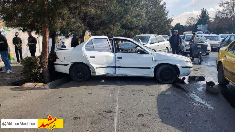 ۶۰۷ فقره تصادف در کلانشهر مشهد رخ داده است