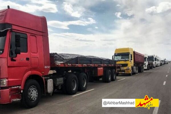 معطلی ۸۰۰ کامیون در مرز به‌دلیل قطعی اینترنت در افغانستان