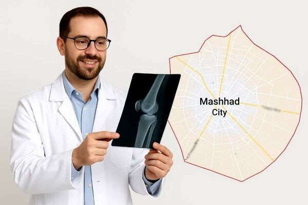 لیست دکترهای ارتوپد مشهد به تفکیک منطقه