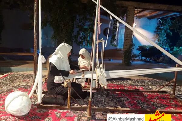 احیای طرح‌ها و نقوش کهن پارچه‌های سنتی روستای بزد تربت جام