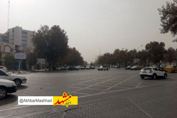 نهمین روز آلودگی پیاپی هوا در کلانشهر مشهد ثبت شد