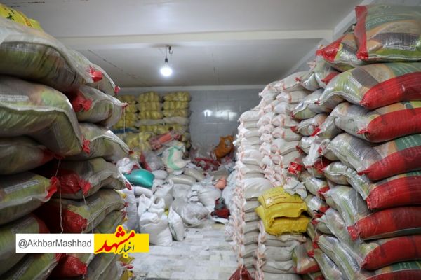 کشف و پلمب محل احتکار ۶۵ تن برنج در خواف