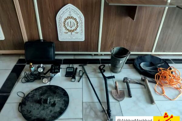 دستگیری هشت نفر حفار غیرمجاز در شهرستان میان‌جلگه خراسان رضوی
