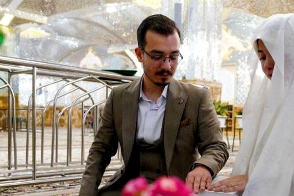 روایت‌هایی از عقد زوج‌های جوان در حرم امام رضا علیه‌السلام | عقد‌های آسمانی در حرم امام مهربانی