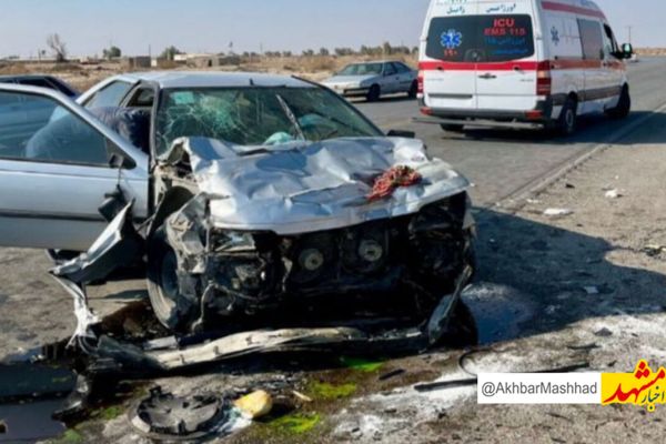 تصادفات در جاده‌های خراسان رضوی ۲ کشته و ۶ مصدوم بر جای گذاشت