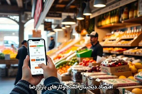 اقتصاد دیجیتالِ کسب‌وکارهای بازار رضا