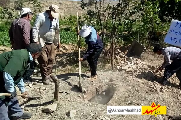 انسداد ۲۴ حلقه چاه غیرمجاز در مه‌ولات خراسان رضوی