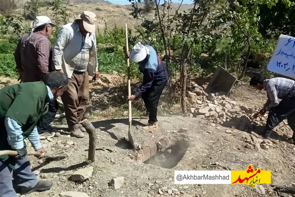 انسداد ۲۴ حلقه چاه غیرمجاز در مه‌ولات خراسان رضوی