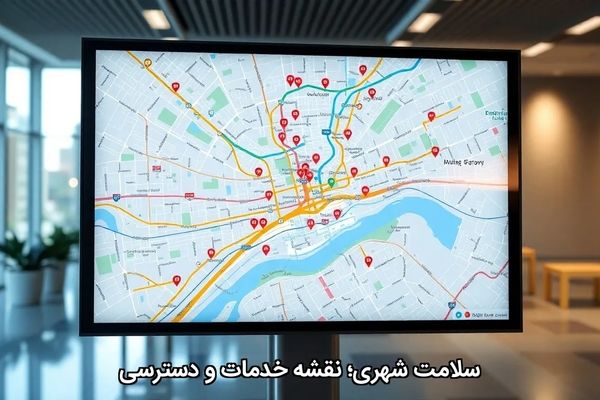 سلامت شهری؛ نقشه خدمات و دسترسی