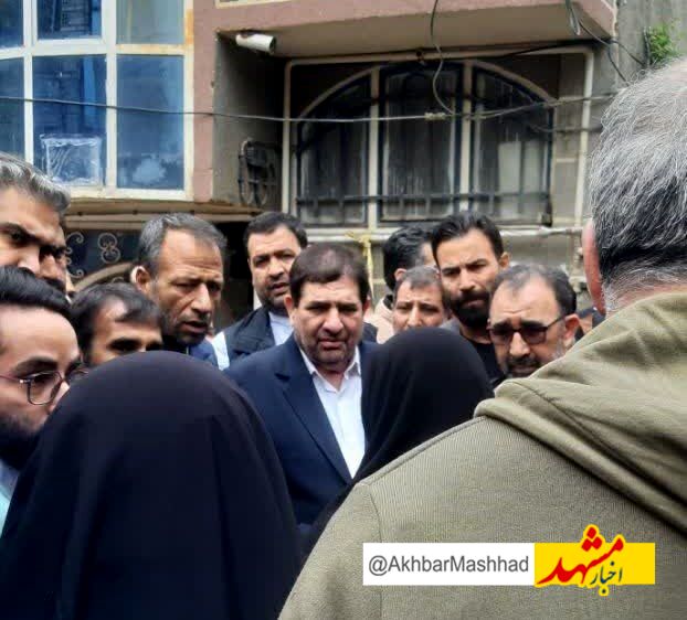 معاون اول رییس جمهور وارد مشهد شد