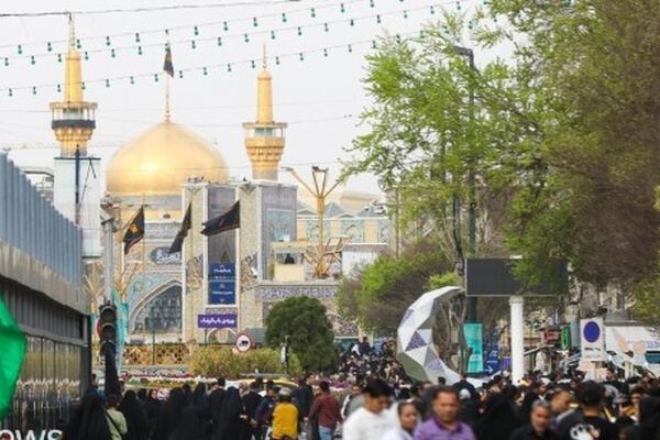 حضور حدود ۳ میلیون نفر زائر در مشهد از ابتدای سفر‌های نوروزی تا ۱۴ فروردین‌ماه | ۹۳ درصد زائران با خودروی شخصی آمدند