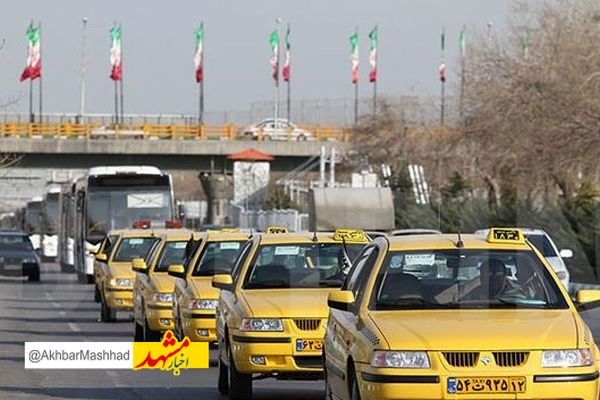 آماده‌باش ۱۰ هزار دستگاه تاکسی برای خدمت‌رسانی در دهه پایانی ماه صفر / خدمت‌رسانی صلواتی تعدادی از ناوگان در شب شهادت امام رضا (ع) در معابر منتهی به حرم