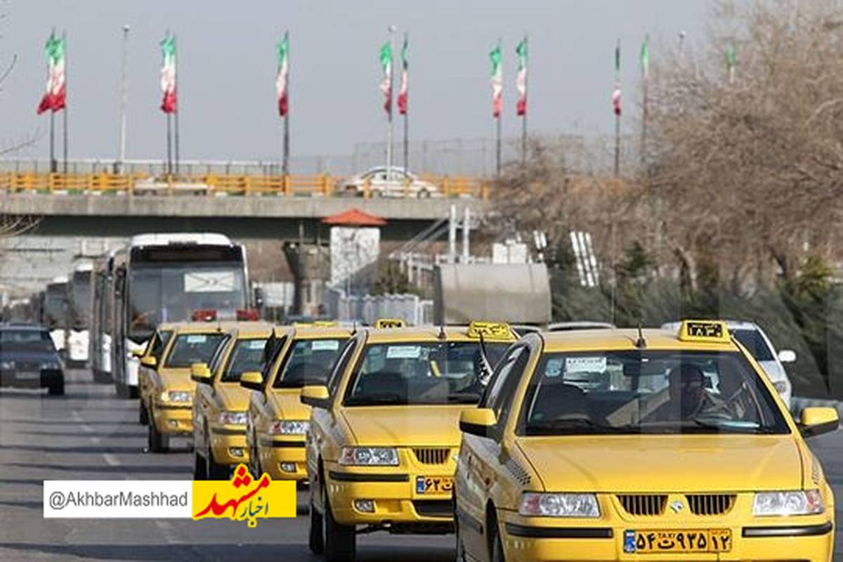 آماده‌باش ۱۰ هزار دستگاه تاکسی برای خدمت‌رسانی در دهه پایانی ماه صفر / خدمت‌رسانی صلواتی تعدادی از ناوگان در شب شهادت امام رضا (ع) در معابر منتهی به حرم