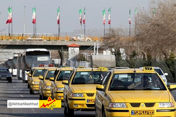 آماده‌باش ۱۰ هزار دستگاه تاکسی برای خدمت‌رسانی در دهه پایانی ماه صفر / خدمت‌رسانی صلواتی تعدادی از ناوگان در شب شهادت امام رضا (ع) در معابر منتهی به حرم