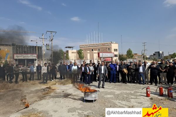 برگزاری دوره آموزشی الزامات آتش‌نشانی و ایمنی خانه مسافرهای خراسان رضوی