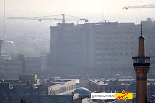 کیفیت هوای سه منطقه مشهد ناسالم است