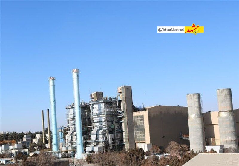 افزایش 11 درصدی تولید برق در نیروگاه مشهد