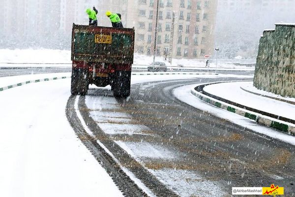 آماده‌باش معاونت خدمات شهری شهرداری مشهد برای مدیریت بارش‌های پیش‌رو
