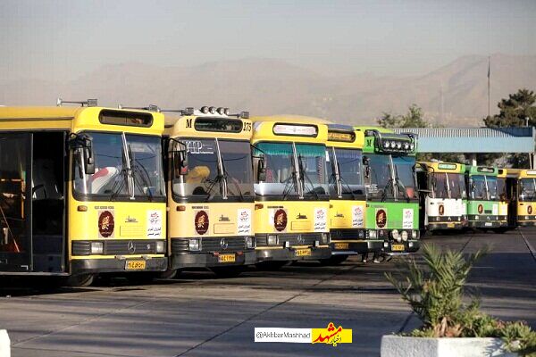 ورود ۳۰ دستگاه اتوبوس جدید به ناوگان اتوبوسرانی مشهد