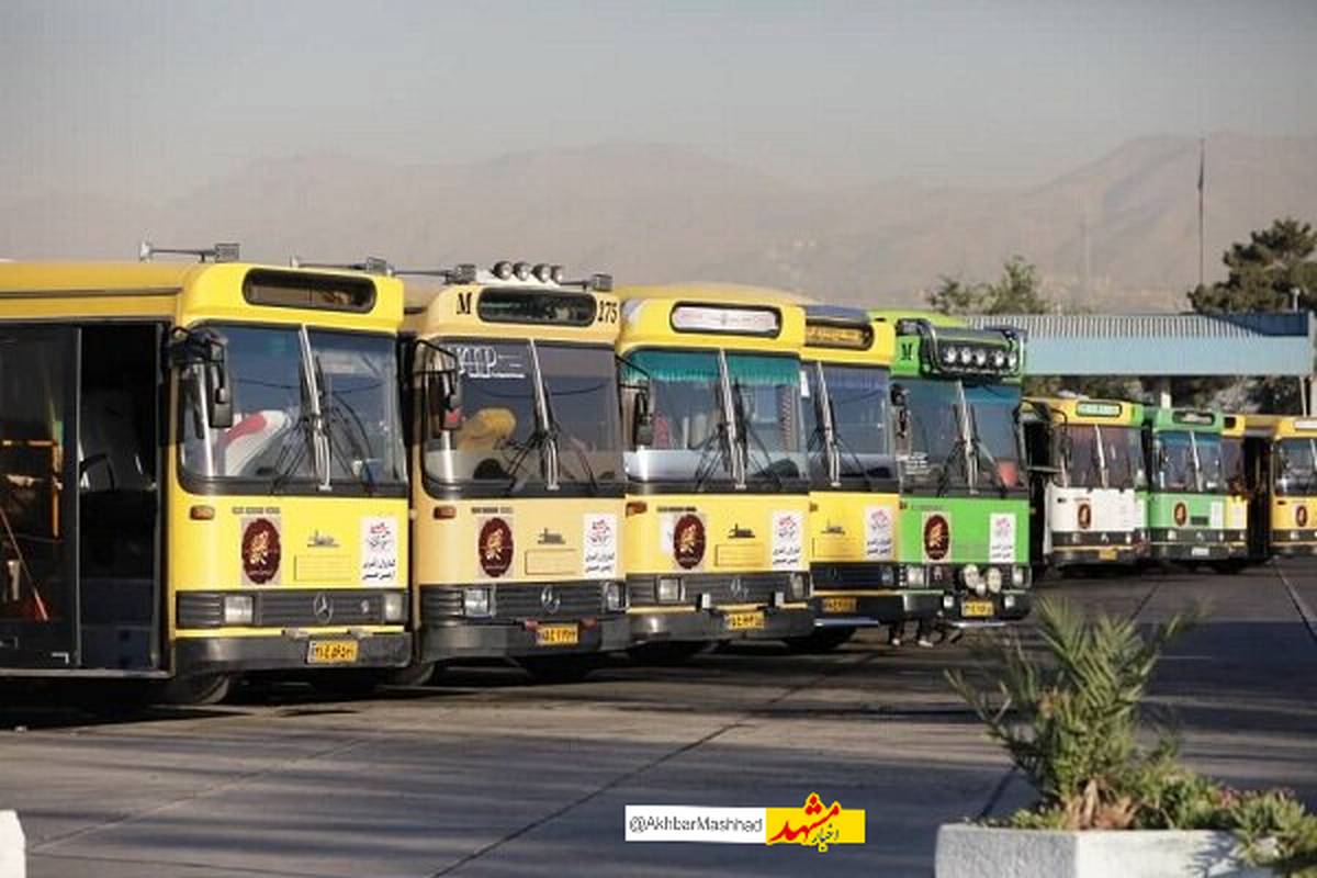 ورود ۳۰ دستگاه اتوبوس جدید به ناوگان اتوبوسرانی مشهد