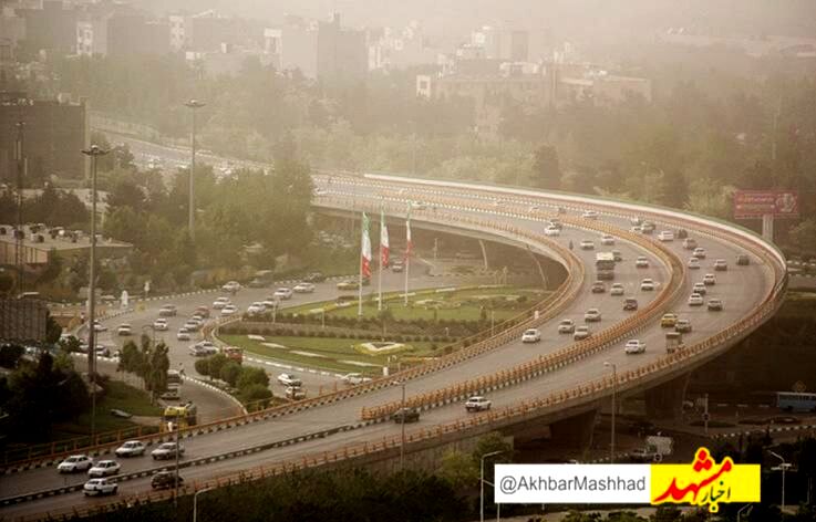علت گرد و خاک مشهد تخریب ارتفاعات و کوهستان‌های اطراف مشهد است/ تخریب ۸۱۵ هکتار از ارتفاعات جنوبی بینالود 