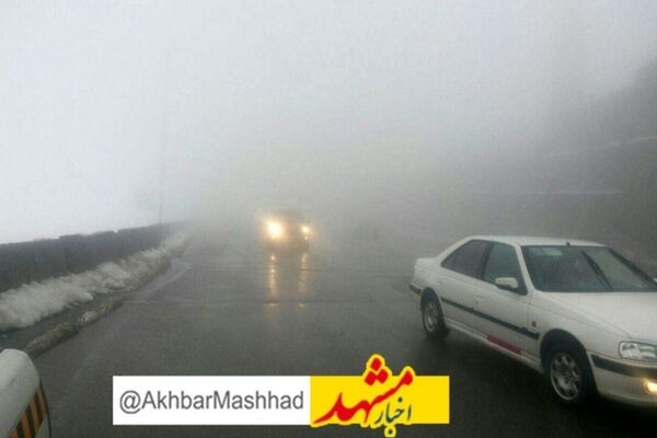 جاده‌های خراسان رضوی بارانی است