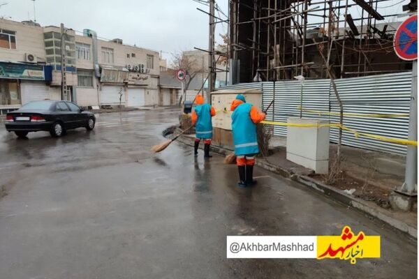 ۳۰ حادثه مرتبط با وزش باد شدید در مشهد رخ داد