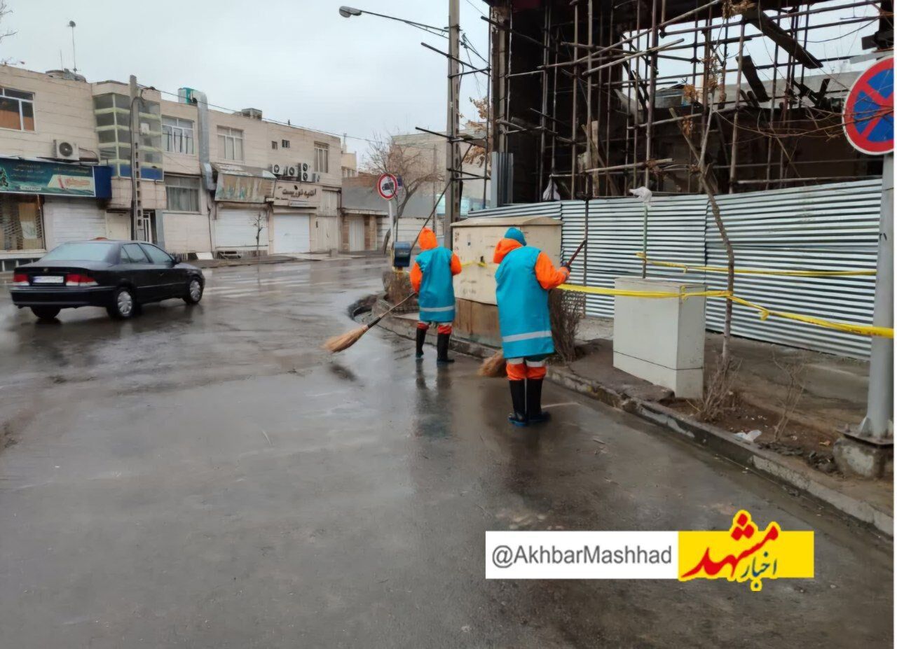 ۳۰ حادثه مرتبط با وزش باد شدید در مشهد رخ داد