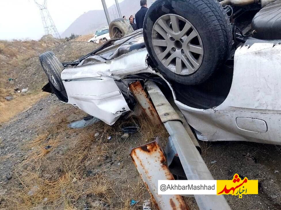 تصادفات جاده ای خراسان رضوی یک کشته و ۱۸ مصدوم بر جای گذاشت