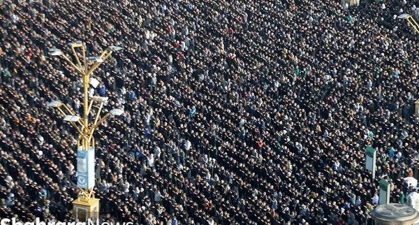 شرکت ۱۴۱ هزار نفر در نماز عید سعید فطر ۱۴۰۵ در حرم مطهر رضوی