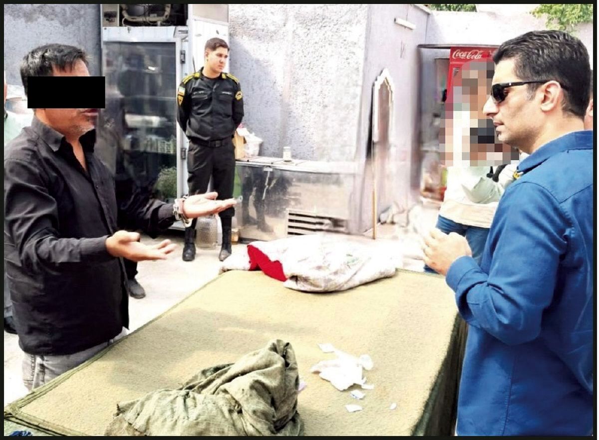 دستگیری مردی که همسرش و شریک او را هدف ضربات مهلک قرار داده بود، توسط پلیس مشهد + عکس