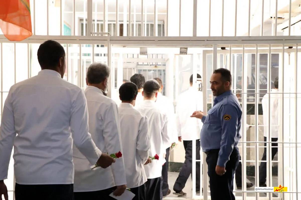 ۷۶ زندانی از اردوگاه کاردرمانی خراسان رضوی آزاد شدند