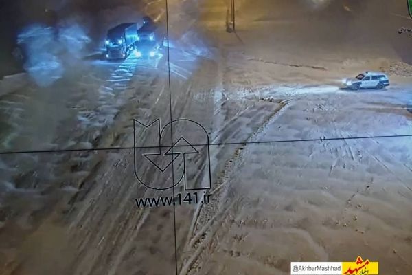 آخرین وضعیت تردد در محورهای خراسان رضوی / بارش برف و باران در بیشتر جاده‌ها