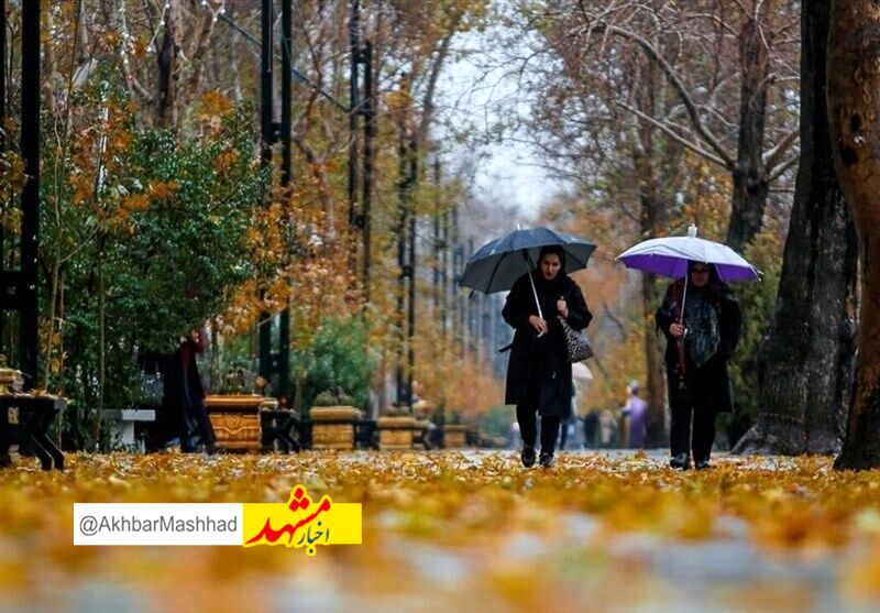 بارش‌های پراکنده نیمه جنوبی خراسان رضوی را فرا می‌گیرد