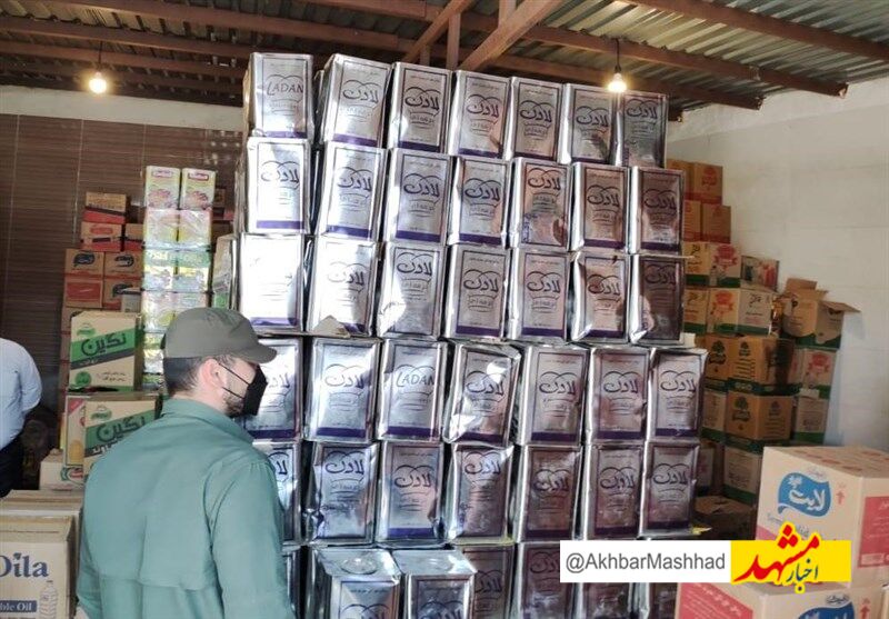 کشف انبار احتکار روغن خوراکی در گلبهار