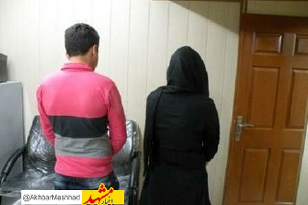 دستگیری یک زوج سارق و کشف ۱۸ فقره کش روی از مغازه ها در مشهد 