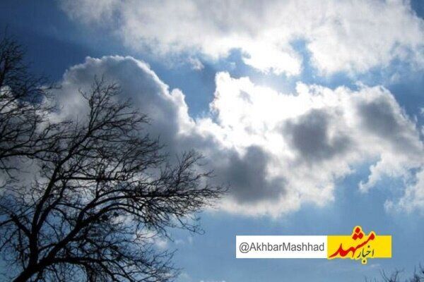 بارش‌های رگباری نیمه شمالی خراسان‌رضوی را فرا می‌گیرد
