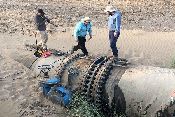 خط انتقال آب از غرب مشهد به بهره‌برداری رسید