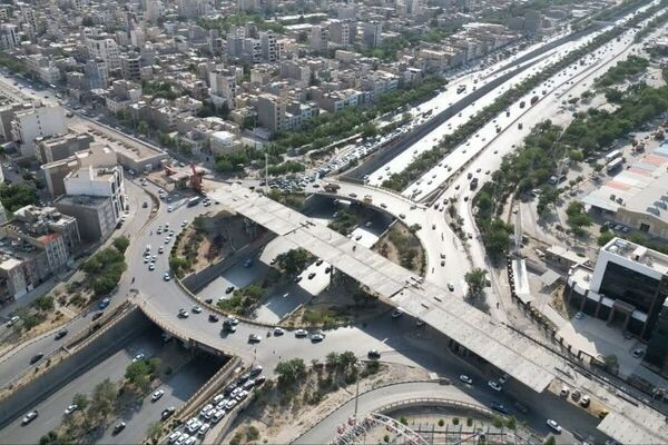 بهره‌برداری از پل‌های تقاطع خیام مشهد در شهریور و آبان