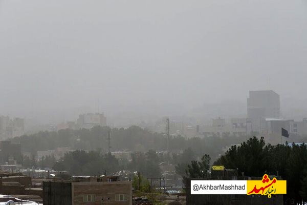 هوای کلانشهر مشهد برای دومین روز پیاپی آلوده است 