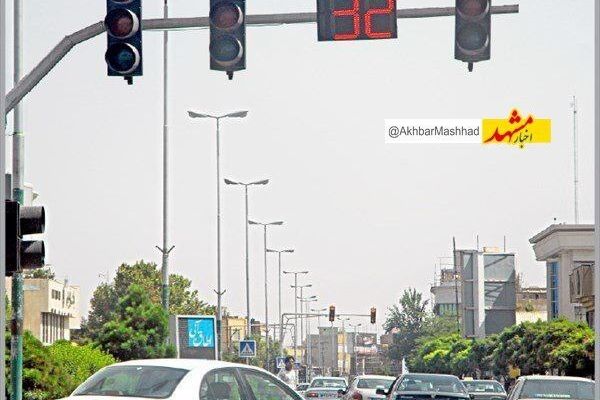 ترافیک سنگین در معابر منتهی به حرم رضوی