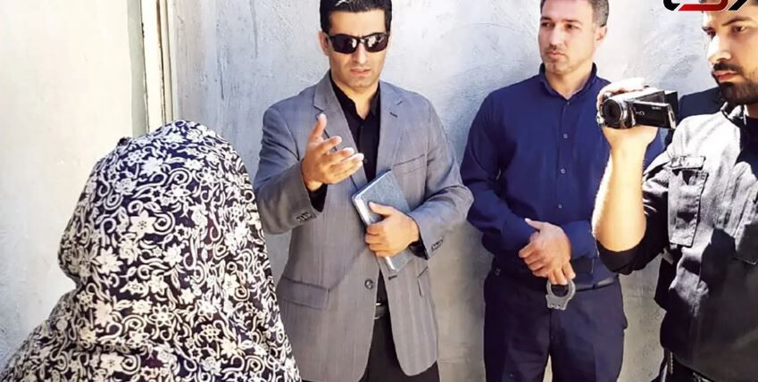 بازسازی صحنه قتل شوهر توسط زن جوان با همدستی دوست پسرش
