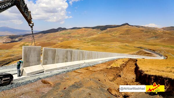 پایان ۳۰۰کیلومتر طرح انسداد مرزهای شمال شرق کشور تا انتهای سال ۱۴۰۴