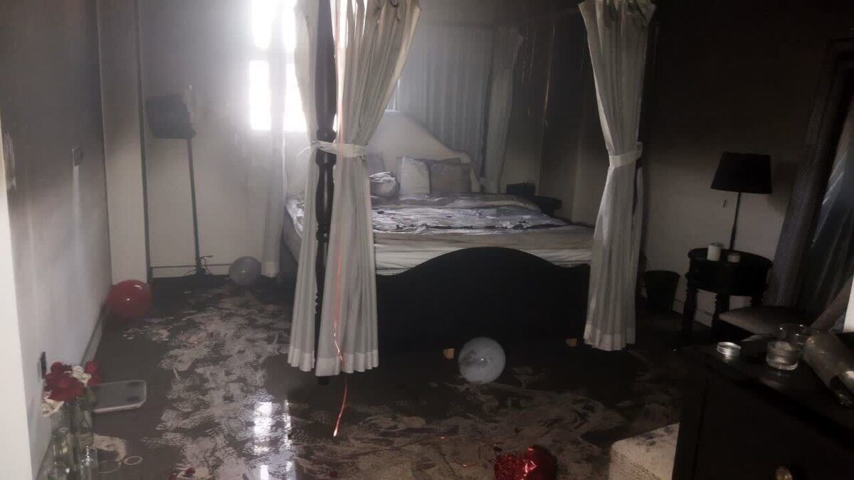 شمع‌های شادی، خانه‌ای را در خیابان کوهسنگی طی چند دقیقه سیاه کرد(۱۱ فروردین ۱۴۰۵)