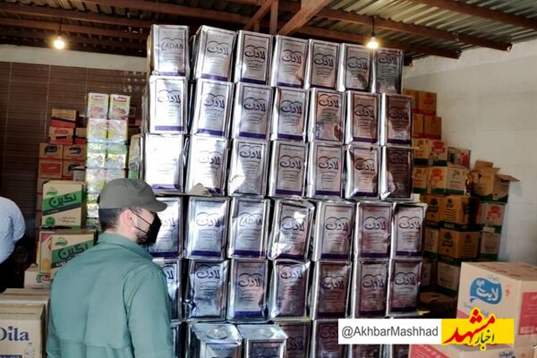 ۲۲ تن روغن خوراکی قنادی قاچاق در مشهد کشف شد